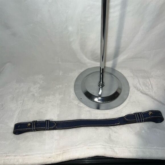 Dooney & Bourke Women's Marine Blue Saffiano Leather Hobo Bag - Picture 12 of 13